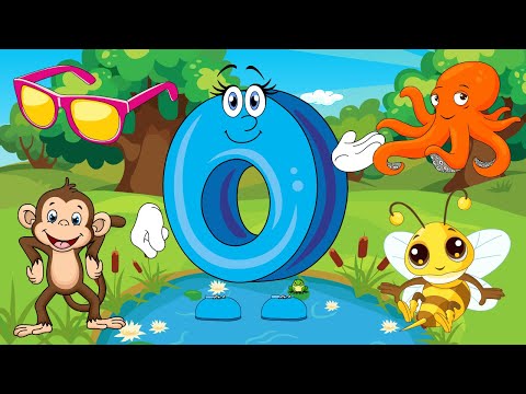 Видео: Алфавит. Буква О. Азбука для детей. Учим букву О. Развивающий мультик для детей.