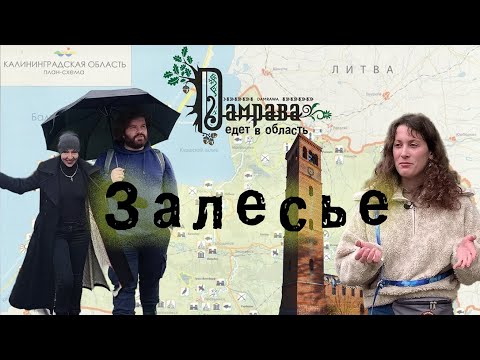 Видео: Залесье (Mehlauken). Дамрава едет в область.