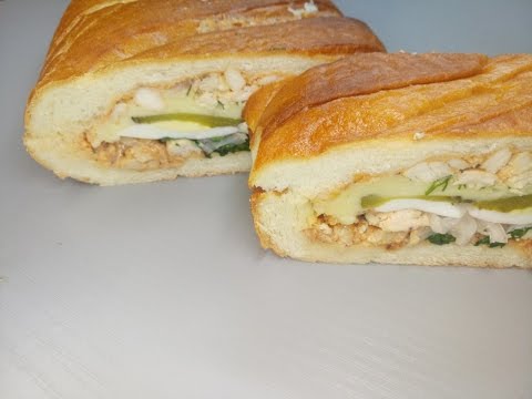 Видео: Фаршированный батон