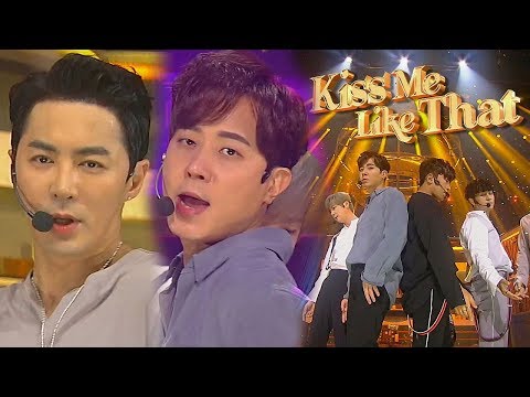 Видео: "Comeback Special" SHINHWA (Шинхва) - Kiss Me Like That @ Популярная песня Inkigayo 20180902