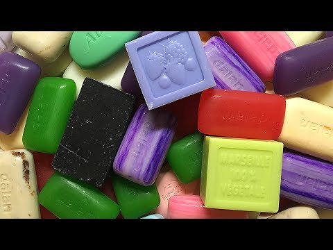 Видео: Soap opening HAUL. Unpacking soap. Satisfying video, no talking/ Асмр распаковка мыла #14