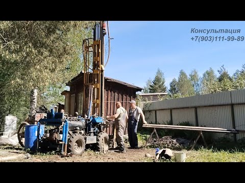 Видео: Артезианская скважина с цементацией затрубного пространства
