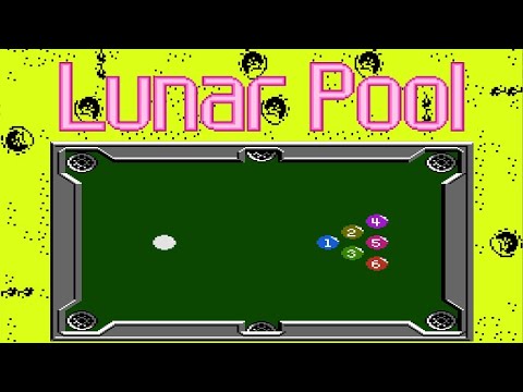 Видео: Lunar Ball небольшой обзор игры бильярд Dendy Денди NES Nintendo Famicom