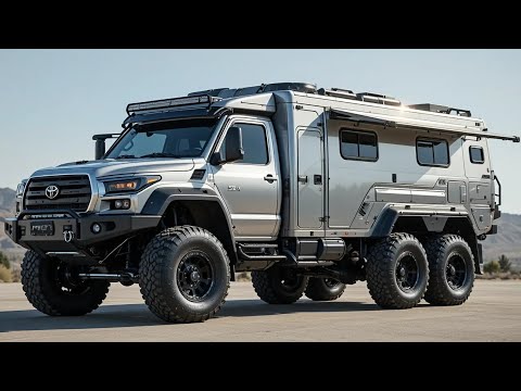 Видео: Toyota Hikecruze 6x6 2026 года — будущее приключенческих путешествий на шести колесах