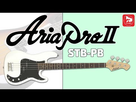 Видео: Лучшая доступная бас-гитара ARIA STB-PB/B