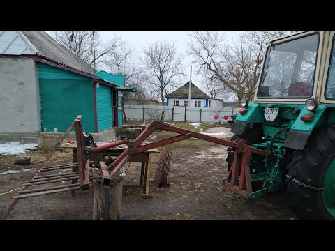 Видео: Тракторный мини погружчик