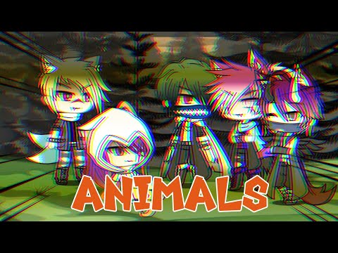 Видео: 🌕Клип Animals 🌕||Gacha Life|| с предысторией:)