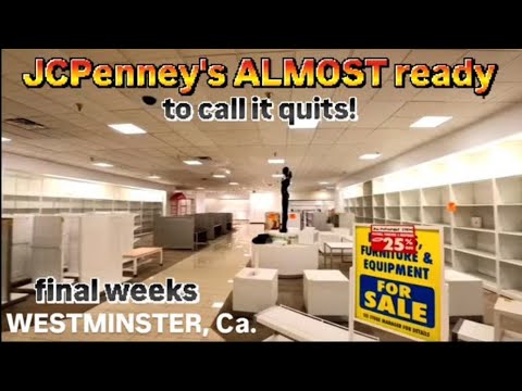 Видео: JCPenney НАКОНЕЦ-ТО сокращает ассортимент товаров в преддверии закрытия магазина — последние неде...