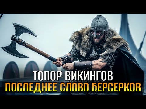 Видео: Боевой топор викингов: Почему датская секира крушила броню и щиты? Оружие берсерков!