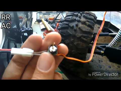 Видео: Подключение света на ру (rc) модель через приемник с возможностью переключения с пульта Radiolink