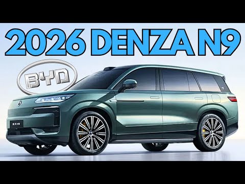 Видео: BYD представляет Denza N9 2026 года — роскошный подключаемый гибридный внедорожник мощностью 912 ...