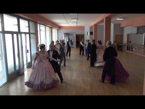 Видео: Французская кадриль. Quadrille Francaise