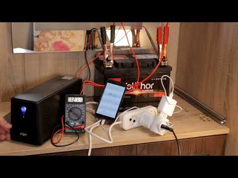 Видео: Як зробити вічний безперебійник 12-220🤔Термодатчик на кулер, таймер👍