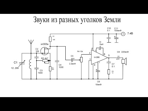 Видео: КВ радиоприемник для "охоты" на радиостанции на КП303