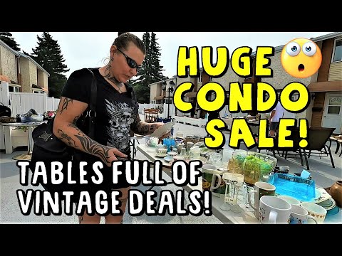 Видео: Эп682: Потрясающие находки на этой ОГРОМНОЙ распродаже кондоминиумов!! 😃😃👍