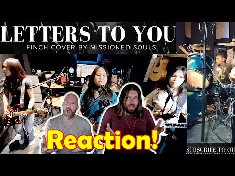 Видео: Реакция музыкантов на песню Letters To You (Финч) | Кавер MISSIONED SOULS