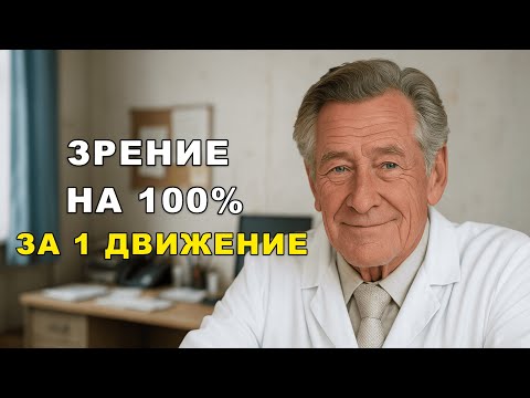 Видео: Эту точку знают только старые врачи — одна минута в день, и зрение возвращается!