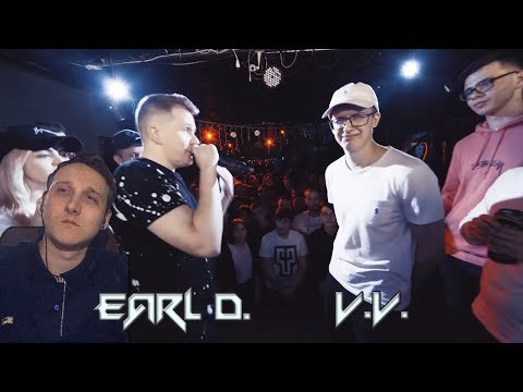 Видео: SLOVO BACK TO BEAT: EARL D. vs V.V [реакция]