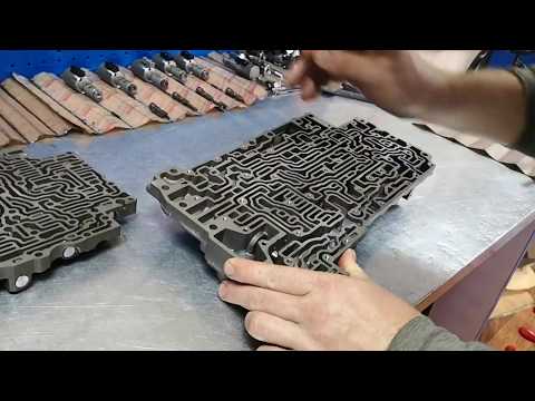 Видео: Ремонт гидроблока 09D - с комментариями