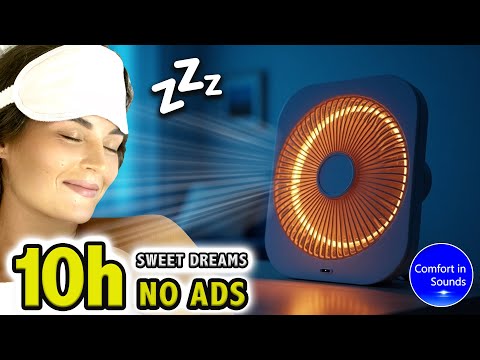 Видео: Все засыпают под этот низкий звук обогревателя | Белый шум (без рекламы), снятие тревоги