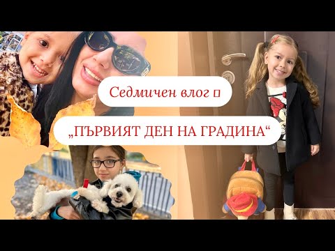 Видео: ПЪРВИ ДЕН НА ГРАДИНА! ❤️ЕМОЦИИ, АДАПТАЦИЯ И РЕАЛНО ЕЖЕДНЕВИЕ С ДЕЦАТА | СЕДМИЧЕН ВЛОГ