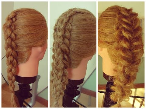 Видео: Коса 3 D с подхватом. Очень простой способ плетения. Видео-урок.