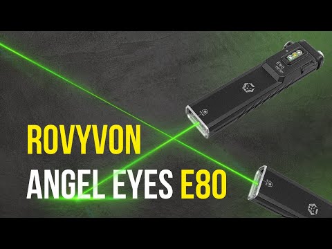 Видео: RovyVon E80 - лазер, ультрафиолет и красивый корпус. Обзор.