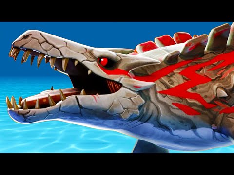 Видео: Акула Замазарибу #20 Hungry Shark Evolution с Кидом на Крутилкины