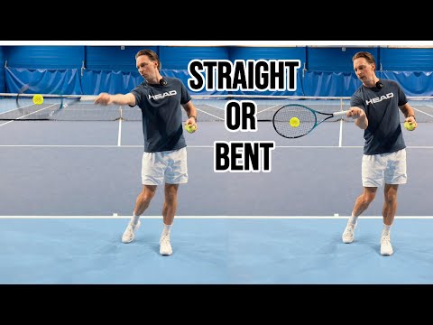 Видео: Прямой или согнутый форхенд: что ЛУЧШЕ?