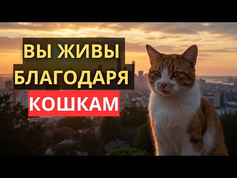 Видео: Невероятный - Как ваша кошка НЕЗАМЕТНО СПАСАЕТ ВАШУ ЖИЗНЬ КАЖДЫЙ ДЕНЬ
