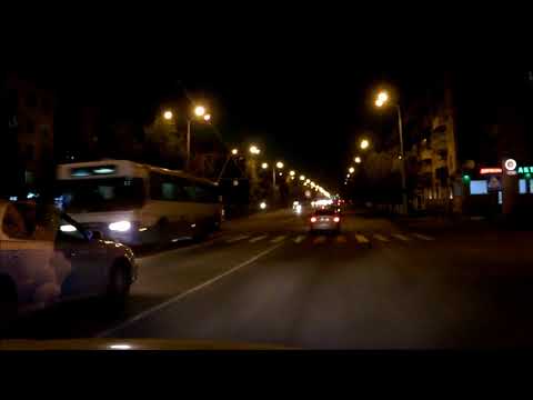 Видео: Усть-Каменогорск ночной проспект Независимости (бывш.Ленина) Сентябрь 2017год