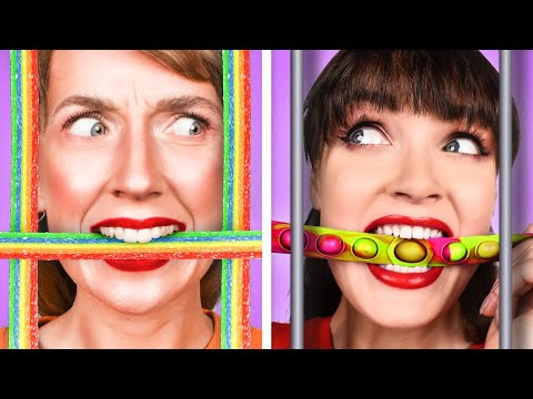 Видео: КАК ПРОНЕСТИ ЕДУ В ТЮРЬМУ! Идеи От KABOOM ZOOM! Russian