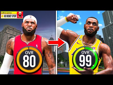 Видео: ЛЕБРОН ДЖЕЙМС ПОСТРОИЛ 60-99 ОБЩ (Без денег + без MyCareer) EP 3