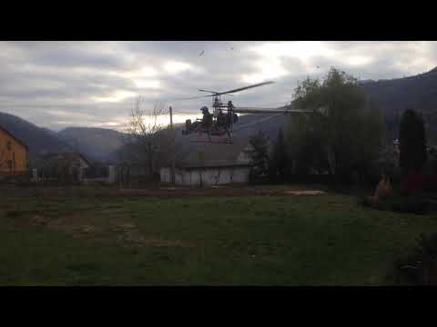 Видео: Саморобний вертоліт в  Закарпатті 2