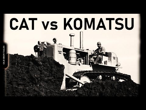 Видео: Caterpillar против Komatsu: кто производит лучшие бульдозеры?