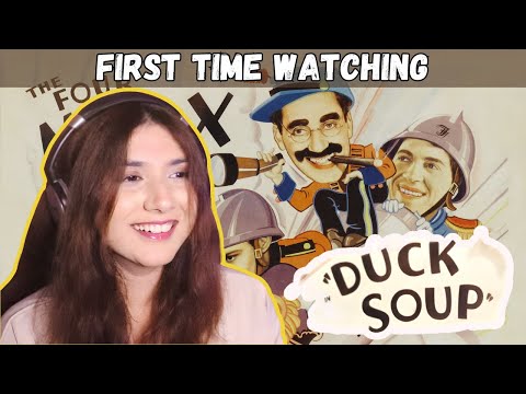 Видео: Утиный суп *уморительный* РЕАКЦИЯ НА ФИЛЬМ (смотрю первый раз) Братья Маркс