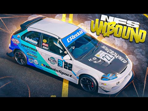 Видео: МАЛЕНЬКАЯ, ДА УДАЛЕНЬКАЯ Honda Civic Type R 2000 - NEED FOR SPEED: UNBOUND