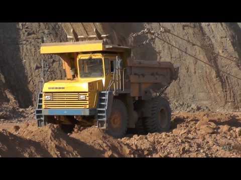 Видео: Североонежск,   Бокситовый рудник.