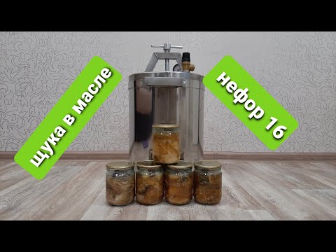 Видео: Щука в масле в автоклаве!!хмао-югра.