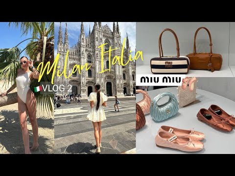 Видео: ITALY VLOG 2: Milan.Тяжелый Люкс Miu Miu. Louis Vuitton. Gucci. Luxury vlog