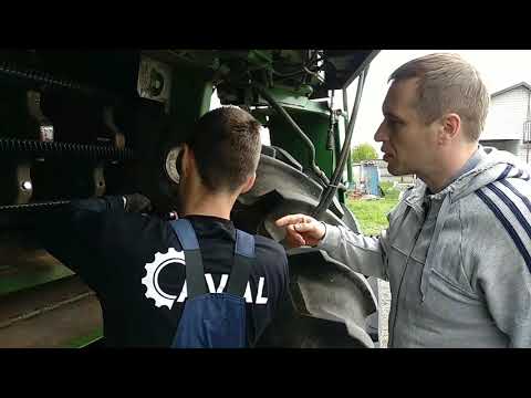 Видео: Балансировка измельчителя и барабана на комбайне Джон Дир