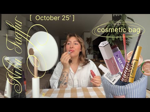 Видео: FAĞFUR VLOG 002 // моя косметичка // get ready with me