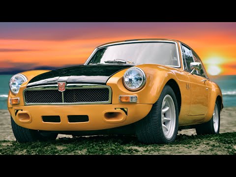 Видео: MGB GT V8 — машина, которую можно любить или ненавидеть. — Хорошо, я согласен. Мне она нравится.