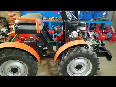 Видео: MT 5 Minitraktor 4x4 Минитрактор переломка 4х4