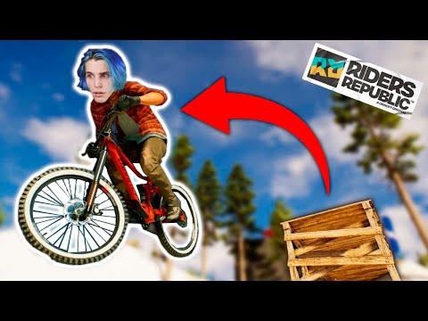 Видео: УЧУСЬ ЛЕТАТЬ на ВЕЛОСИПЕДЕ и СНОУБОРДЕ - Riders Republic
