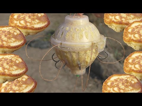 Видео: Рыбалка. Караси клюют на оладьи. Монтаж снасти на толстолоба. Часть1