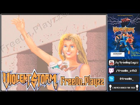 Видео: Violent Storm (1993) - #АРКАДНЫЕ АВТОМАТЫ #KONAMI | バイオレントストーム | ПРОХОЖДЕНИЕ Ретро-игры