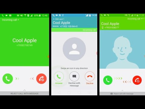 Видео: Samsung Galaxy J1, Samsung S5 и LG G3s: входящие звонки и записи экранных вызовов