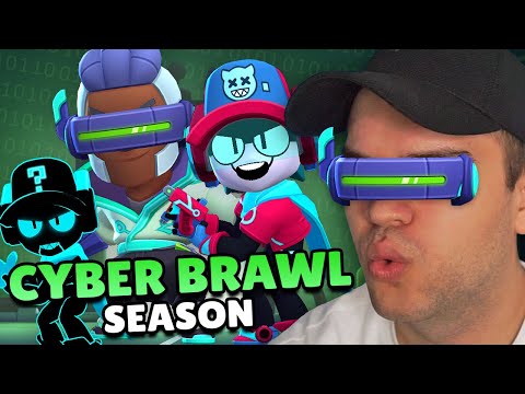 Видео: НОВА BRAWL STARS СЕЗОНА: CYBER BRAWL!