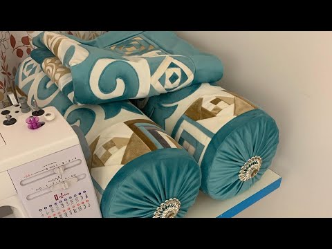 Видео: Валик 4ші бөлім мастер класс. Шынтақ жастық тігіп үйреніңіз.